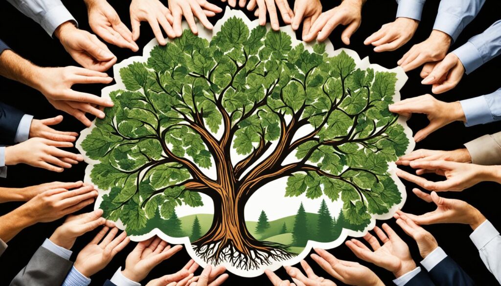 기업의 사회적 책임과 윤리경영 이미지